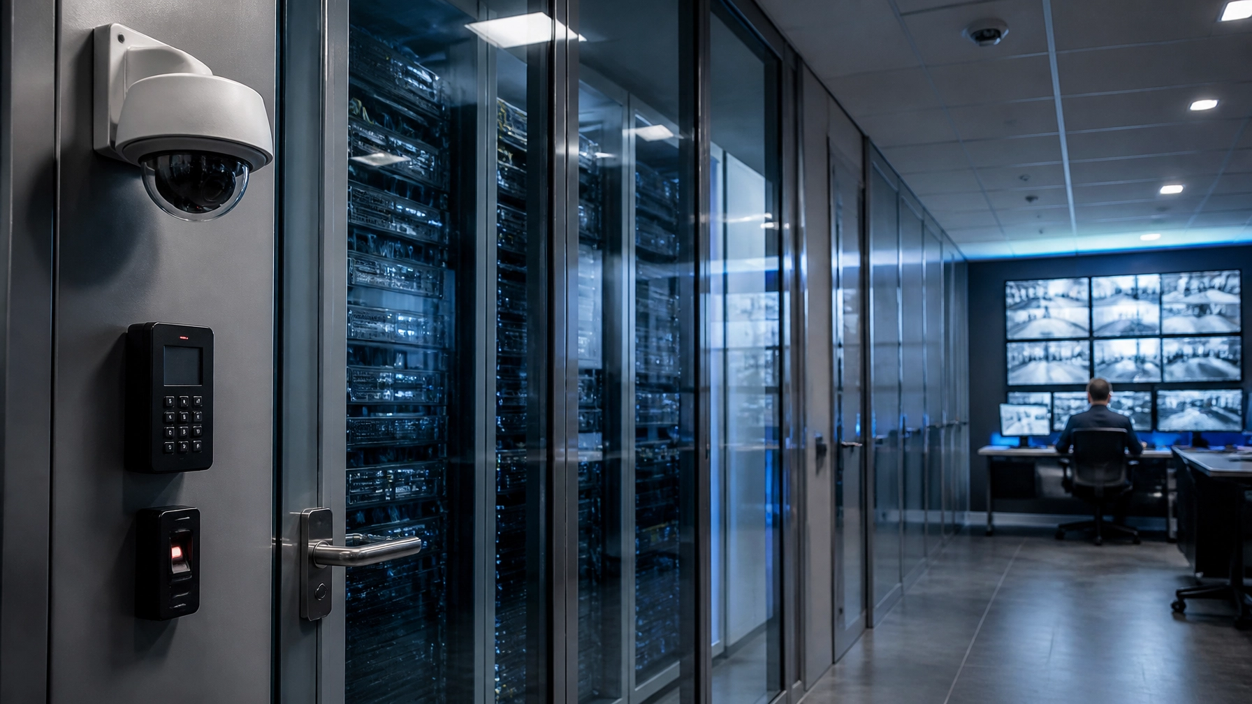 cloud-video-surveillance-and-access-control-system-outside-server-room